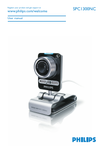 Manual Philips SPC1300NC Webcam