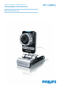 Manual de uso Philips SPC1300NC Webcam