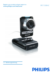 Bedienungsanleitung Philips SPC1330NC Webcam