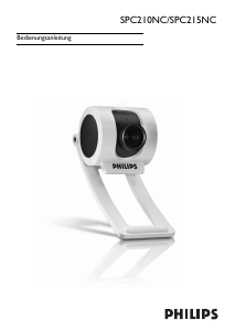 Bedienungsanleitung Philips SPC215NC Webcam