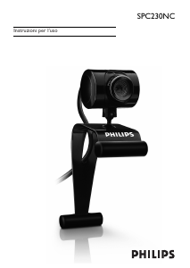 Manuale Philips SPC230NC Webcam