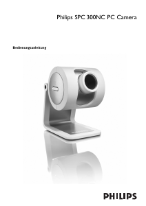 Bedienungsanleitung Philips SPC320NC Webcam