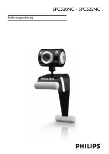 Bedienungsanleitung Philips SPC525NC Webcam
