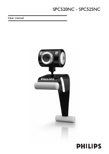 Manual Philips SPC525NC Webcam