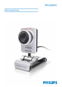 Bedienungsanleitung Philips SPC620NC Webcam