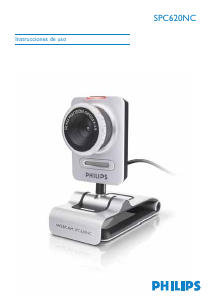 Manual de uso Philips SPC620NC Webcam