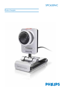 Mode d’emploi Philips SPC621NC Webcam