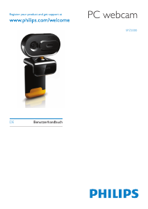 Bedienungsanleitung Philips SPZ2000 Webcam