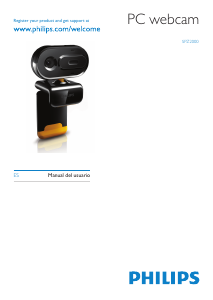 Manual de uso Philips SPZ2000 Webcam
