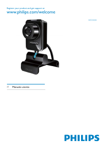 Manuale Philips SPZ3000 Webcam