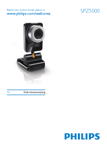 Handleiding Philips SPZ5000 Webcam