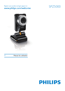 Manual Philips SPZ5000 Webcam
