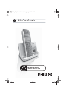 Manuál Philips SE4350S Bezdrátový telefon