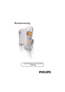 Bruksanvisning Philips VOIP3211S Trådlös telefon