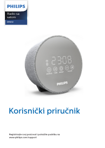 Priručnik Philips TADR402 Budilica