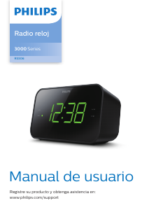 Manual de uso Philips TAR3306 Radiodespertador
