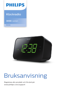 Bruksanvisning Philips TAR3306 Klockradio