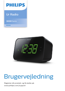 Brugsanvisning Philips TAR3306 Radio-vækkeure