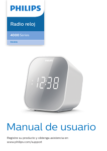 Manual de uso Philips TAR4406 Radiodespertador