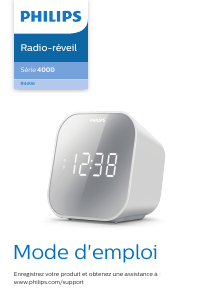 Mode d’emploi Philips TAR4406 Radio-réveil