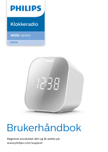 Bruksanvisning Philips TAR4406 Klokkeradio