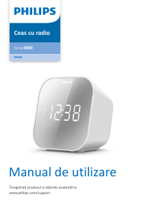 Manual Philips TAR4406 Radio cu ceas