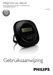 Handleiding Philips TCJ330 Wekkerradio