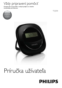 Návod Philips TCJ330 Rádiobudík