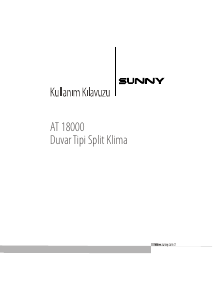 Kullanım kılavuzu Sunny AT 18000 Klima