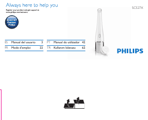 Kullanım kılavuzu Philips SC5275 VisaPure Yüz temizleme fırçası