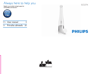 Návod Philips SC5275 VisaPure Čistiaca kefka na tvár