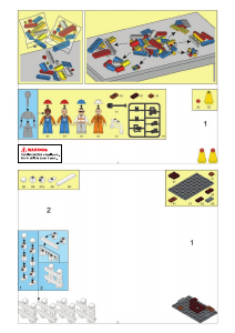 Mode d’emploi Sluban set M38-B0551 Town Excavatrice