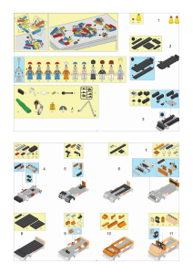 Manual de uso Sluban set M38-B0555 Town Grúa de torre