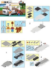 说明书 快乐小鲁班 set M38-B0559 Town运马车
