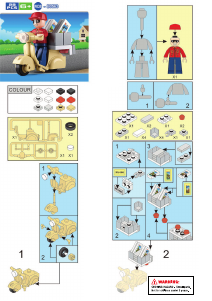 Manual de uso Sluban set M38-B0563 Town Mensajero