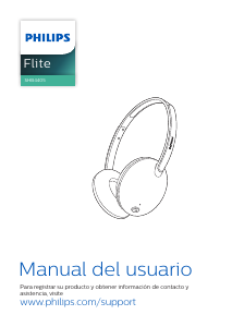 Manual de uso Philips SHB4405 Auriculares