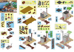 Manual de uso Sluban set M38-B0278 Pirate Isla del tesoro