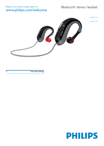 Instrukcja Philips SHB6017 Słuchawki