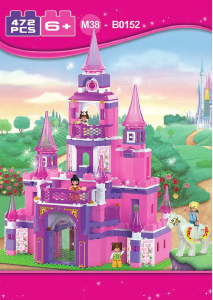 Manual de uso Sluban set M38-B0152 Girls Dream Castillo de la princesa