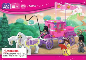 Manual Sluban set M38-B0250 Girls Dream Royal carriage