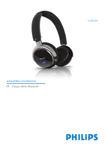 Mode d’emploi Philips SHB9000 Casque