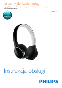 Instrukcja Philips SHB9150 Słuchawki