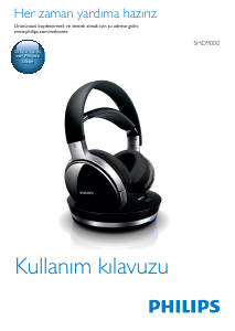 Kullanım kılavuzu Philips SHD9000 Kulaklık