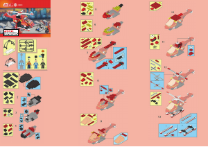 Bedienungsanleitung Sluban set M38-B0218 Fire Rettungshubschrauber