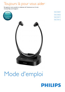 Mode d’emploi Philips SSC5001 Casque