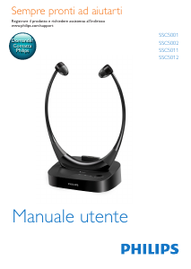 Manuale Philips SSC5001 Cuffie
