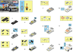 Manual de uso Sluban set M38-B0359 Aviation Camión repartidor