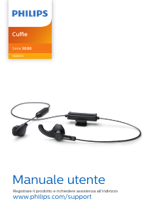 Manuale Philips TAA3206BK Cuffie