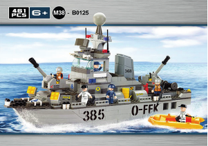 Mode d’emploi Sluban set M38-B0125 Army Destroyer