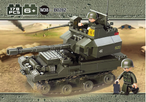 Bruksanvisning Sluban set M38-B0282 Army Tank